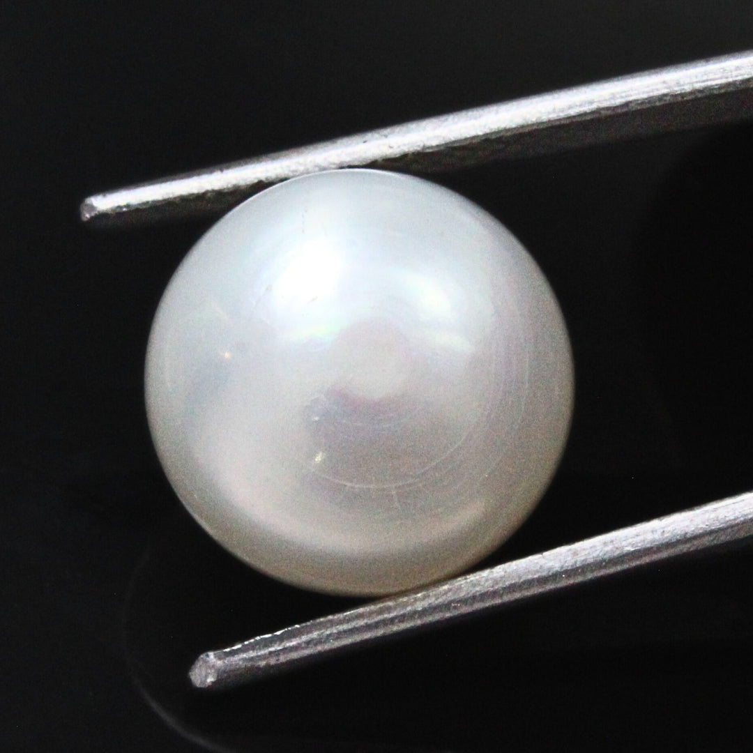 10.8Ct Natural Gemstone Real White Pearl for Moon