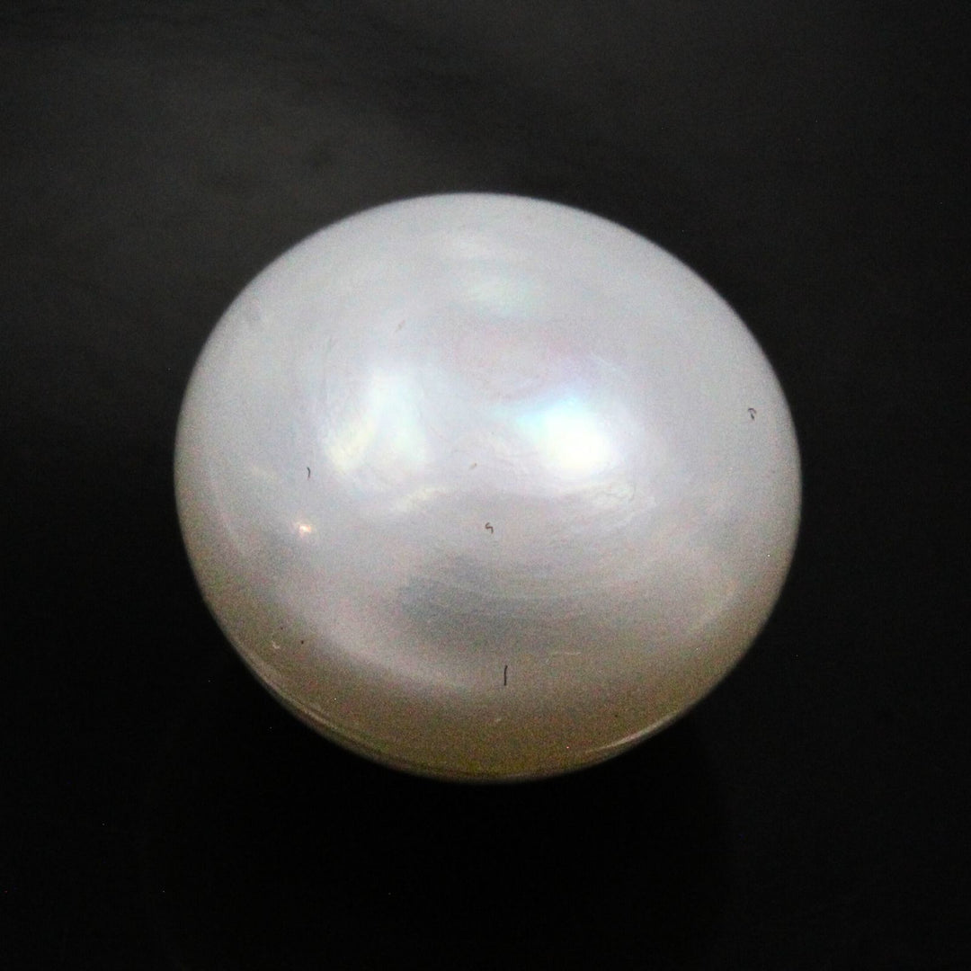10.8Ct Natural Gemstone Real White Pearl for Moon