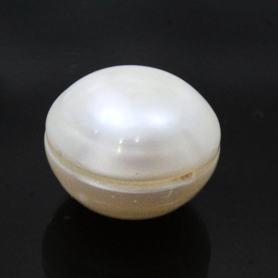 8.2Ct Natural Gemstone Real White Pearl for Moon