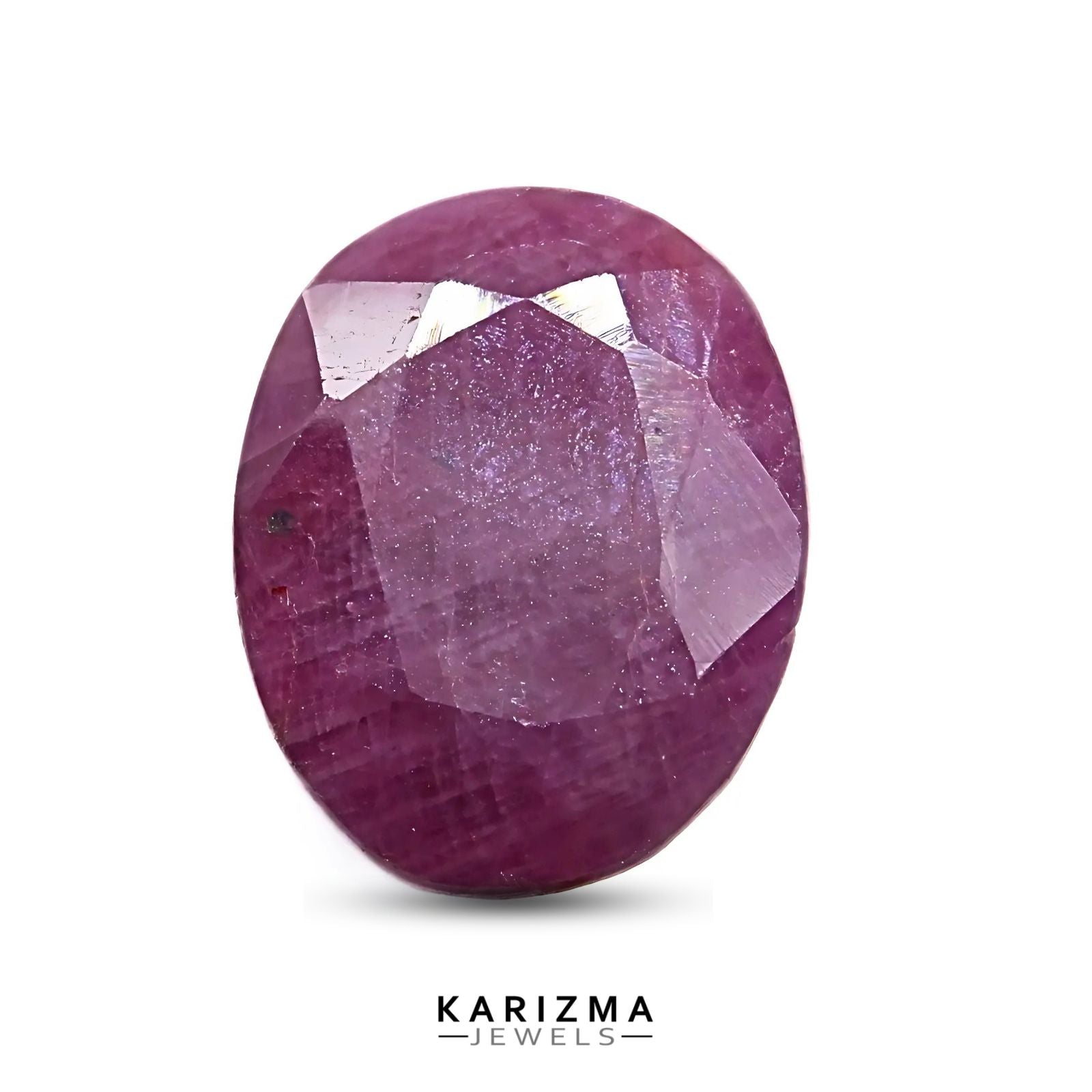 3.5Ct Natural Purplish Red Ruby Gemstone – Karizma Jewels