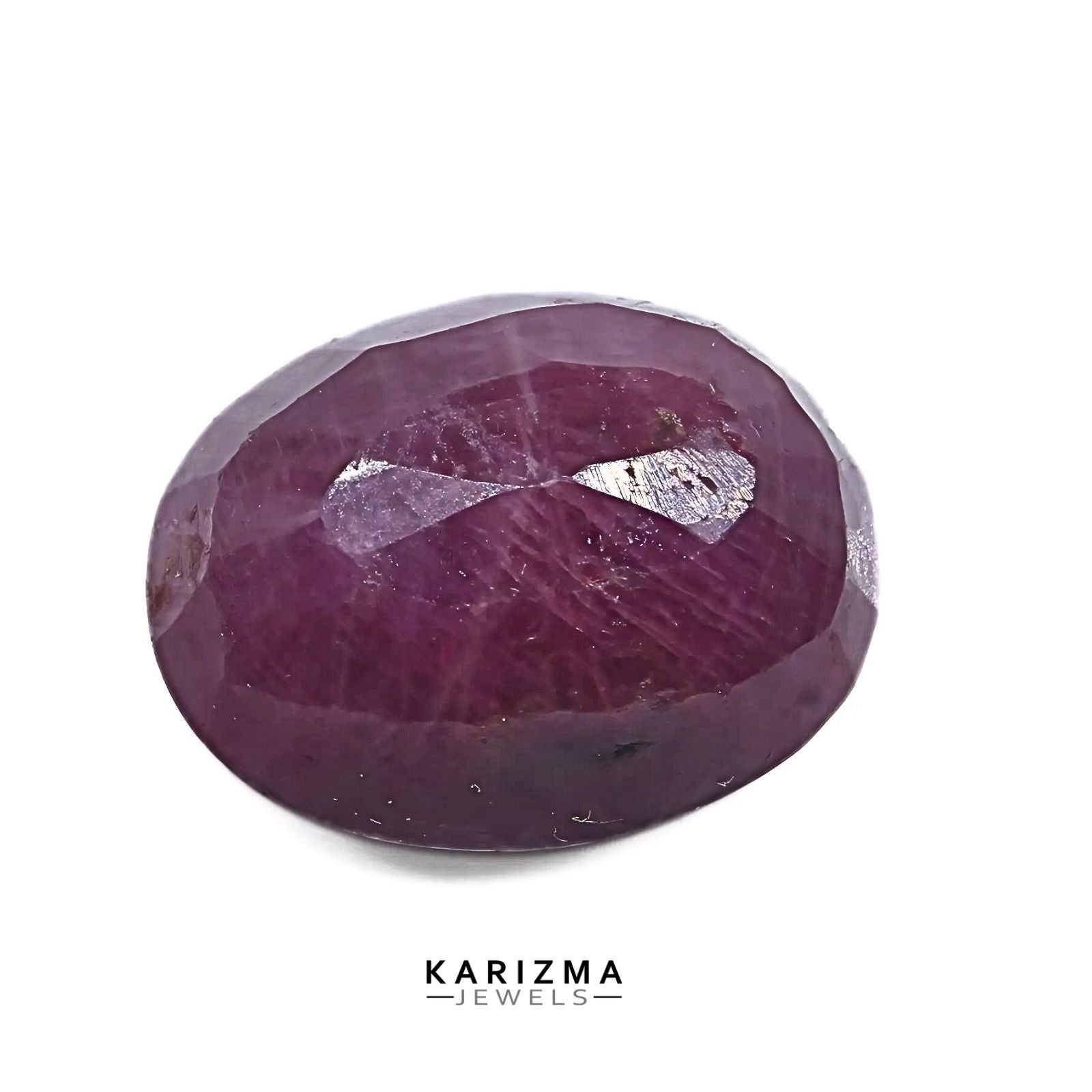 3.5Ct Natural Purplish Red Ruby Gemstone – Karizma Jewels