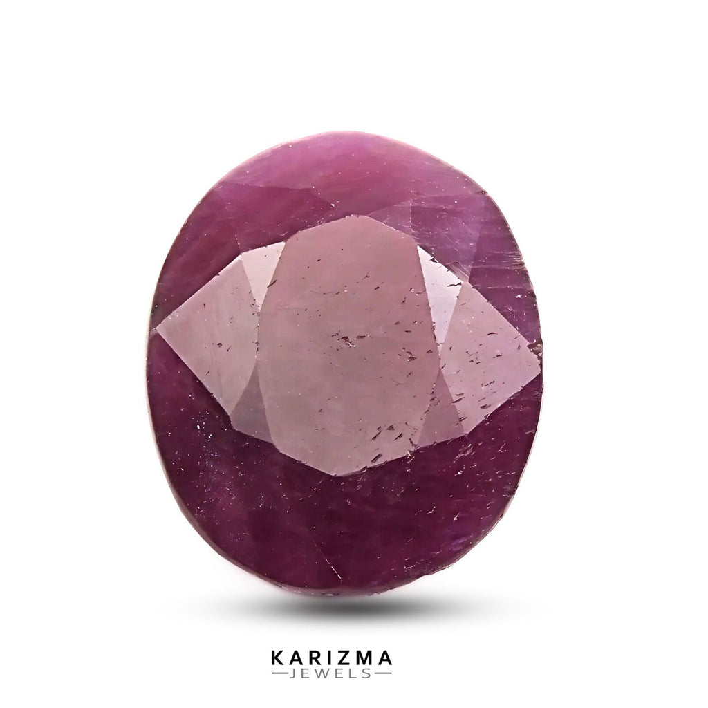 3Ct Natural Purplish Red untreated Ruby Gemstone – Karizma Jewels