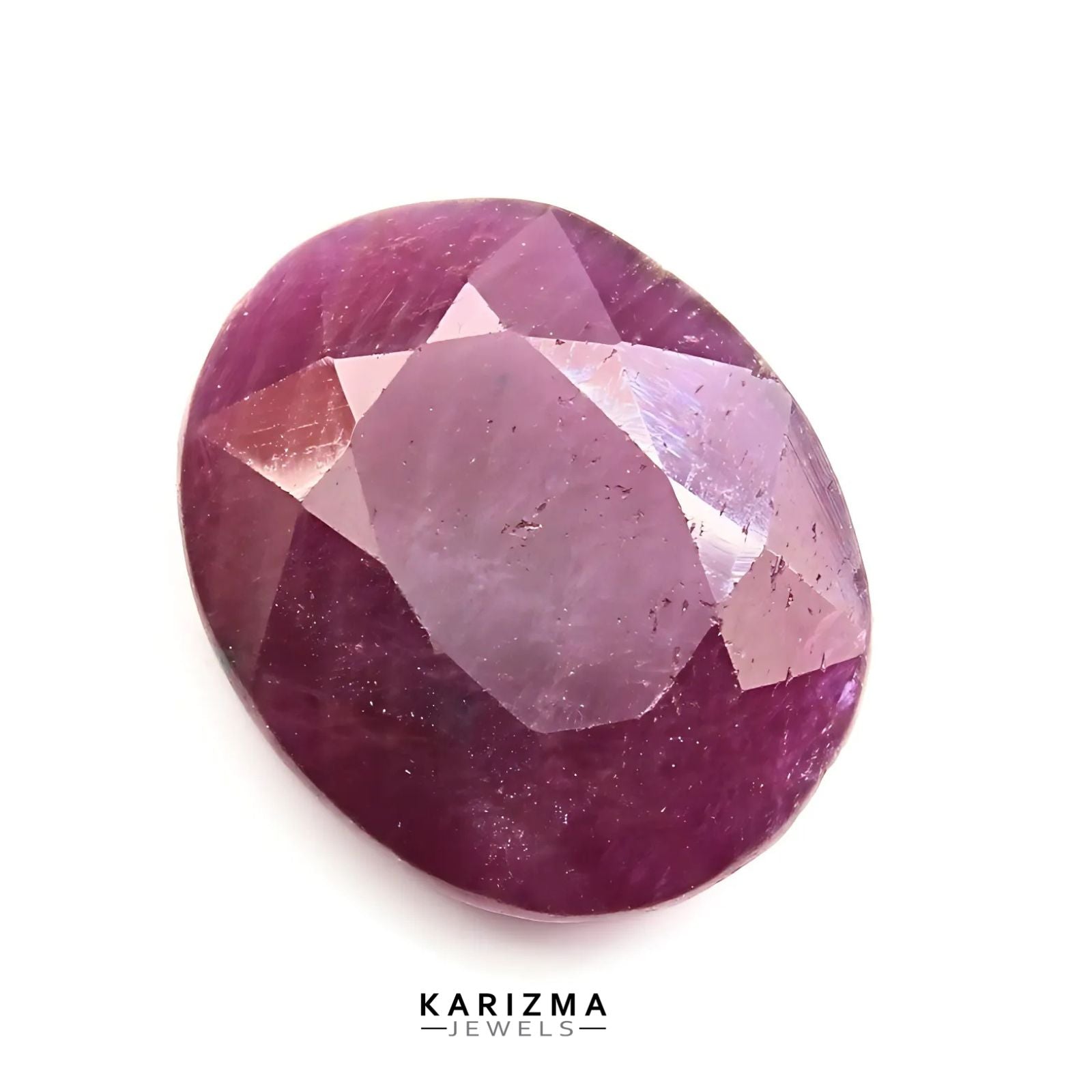 3Ct Natural Purplish Red untreated Ruby Gemstone – Karizma Jewels