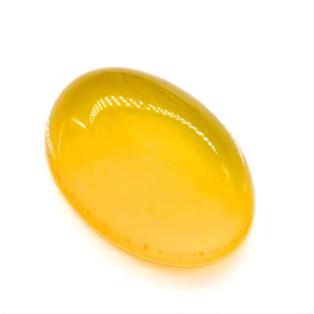 11.6Ct Natural Yellow Authentic Hakik Stone for Collectors