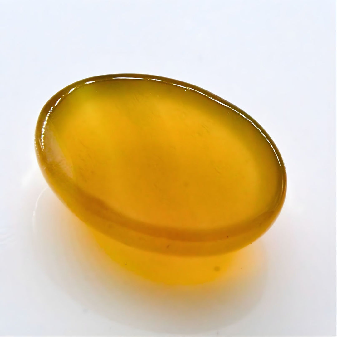 11.9Ct Beautiful Natural Yellow Hakik Collector Display Stone