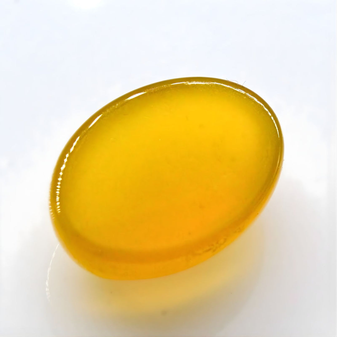 12.3Ct Genuine Yellow Agate Stone Premium Quality Collector Gem