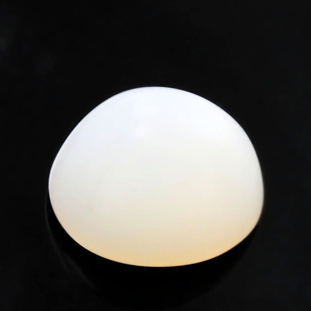 4.8Ct Natural Cloudy white Moonstone Oval Rashi Gemstone