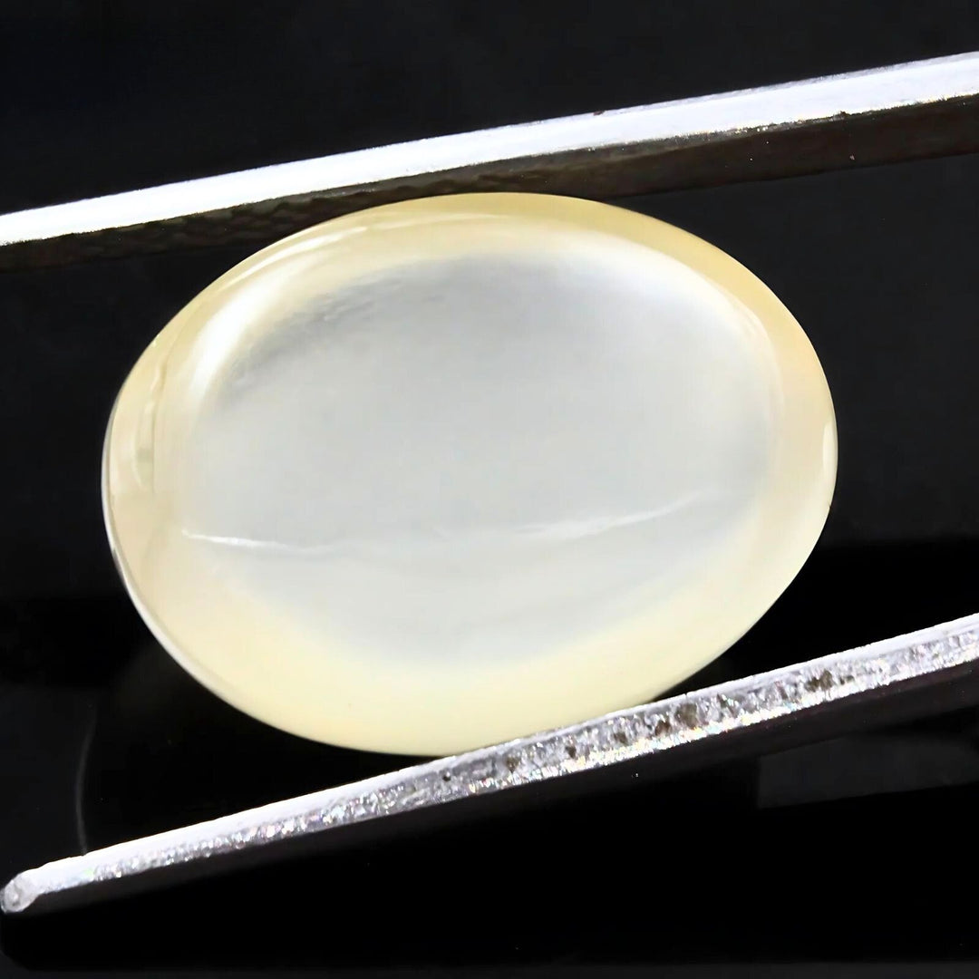 14.8Ct Natural Moonstone Oval Rashi Gemstone for Moon