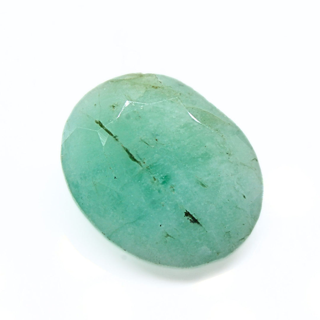 2.9Ct Natural Green Emerald (Panna) Oval Cut Gemstone