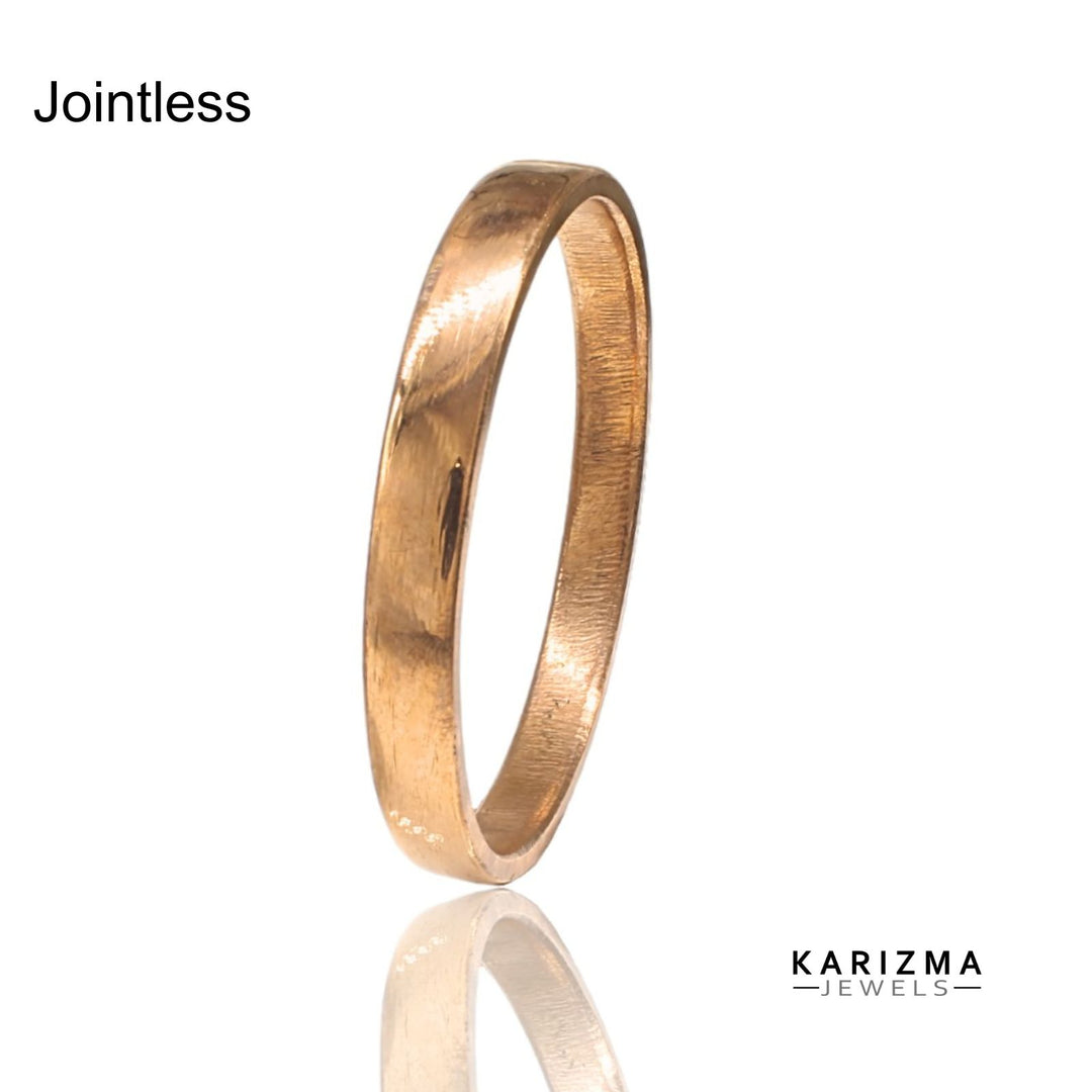 Heavy Copper Jointless casting Bangle bejod tamba ka kada for astrology