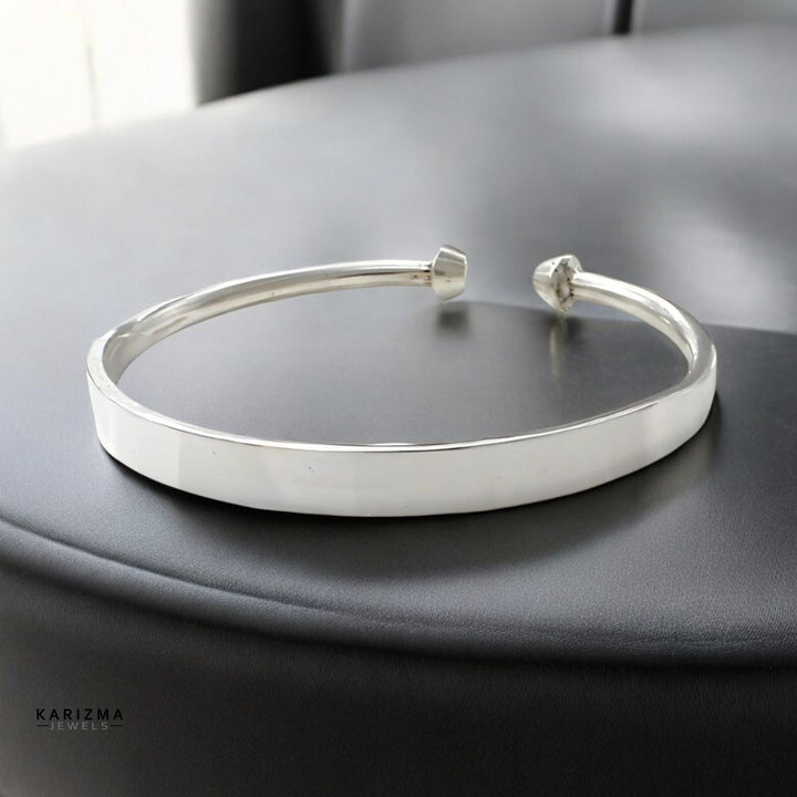 Elegant Indian Silver Handmade Bangles