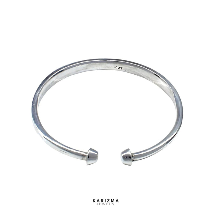 Real Silver Fashion Bangle 