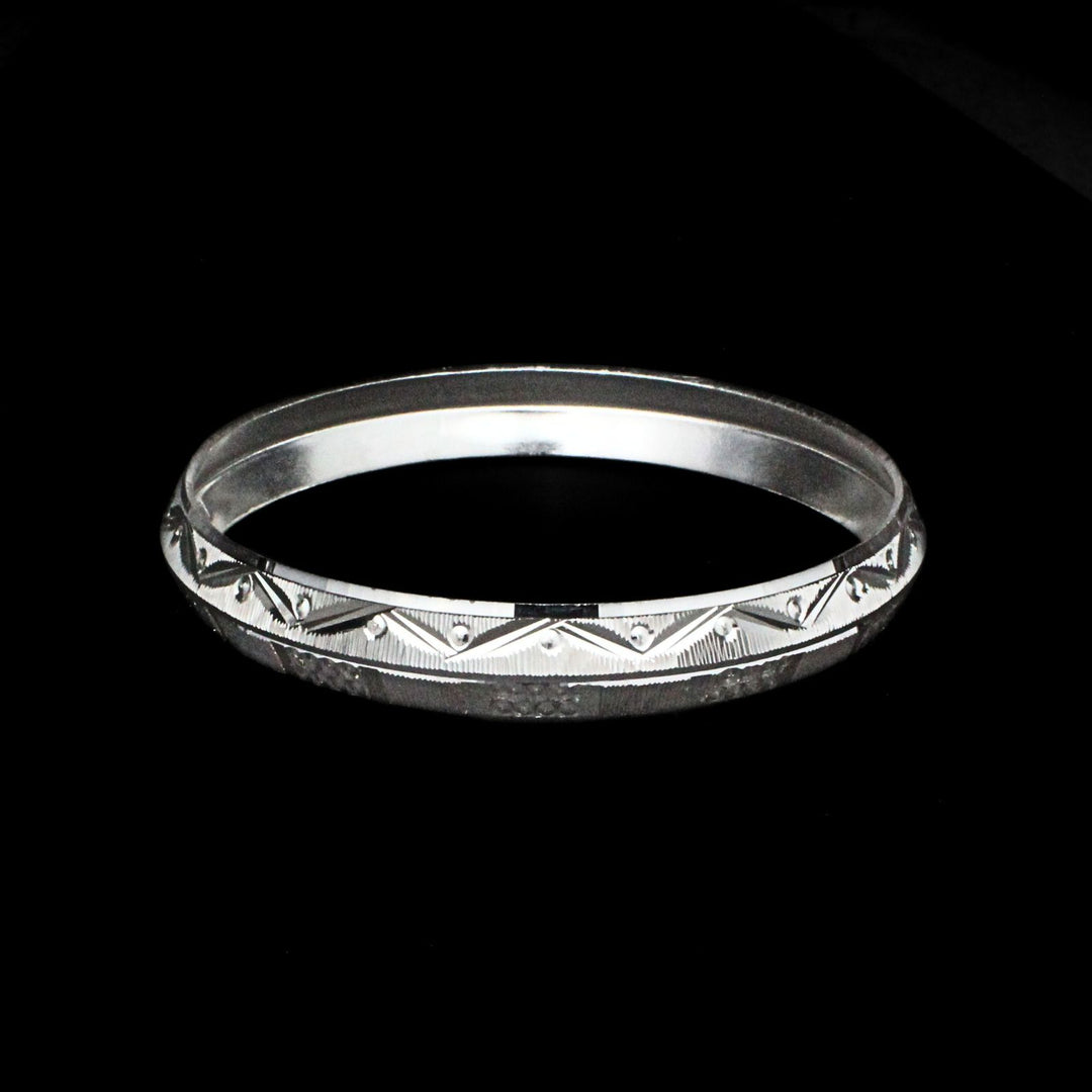 Real Sterling Silver Men's fabulous vintage look Bangle