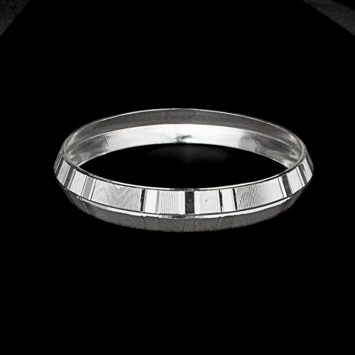 Heavy Real Silver Bangle Bracelet