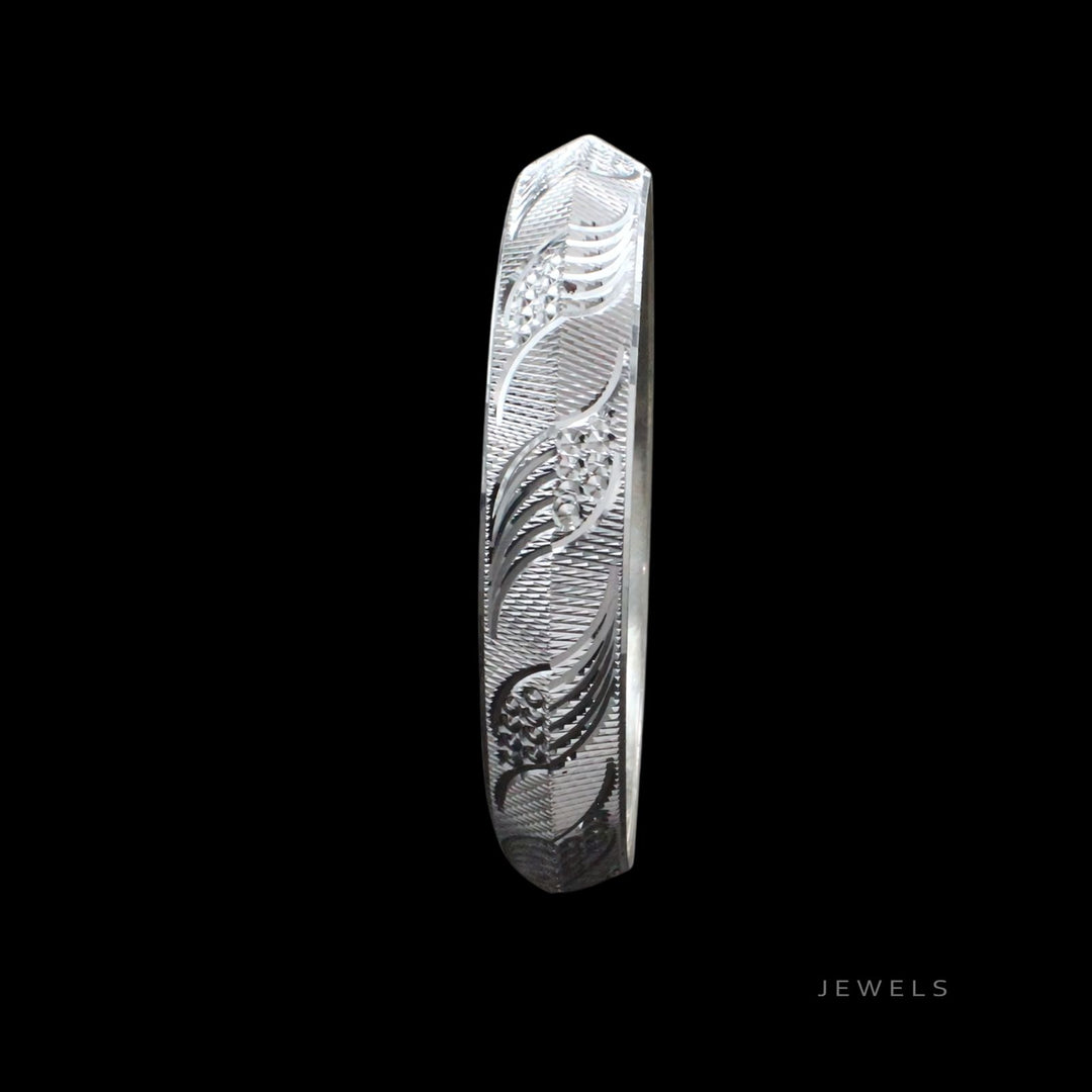 Real Sterling Silver Mola Ali Men's Bangle