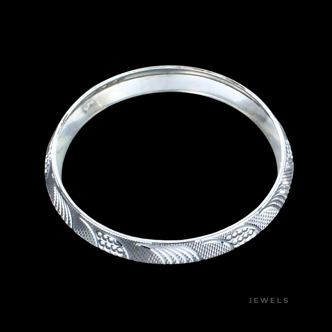 Real Sterling Silver Mola Ali Men's Bangle