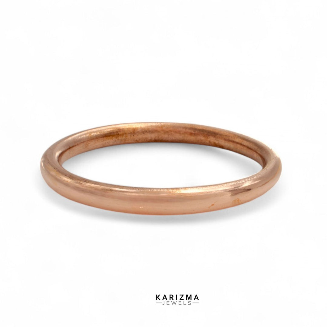 Jointless Heavy Copper Bangle kada for astrology