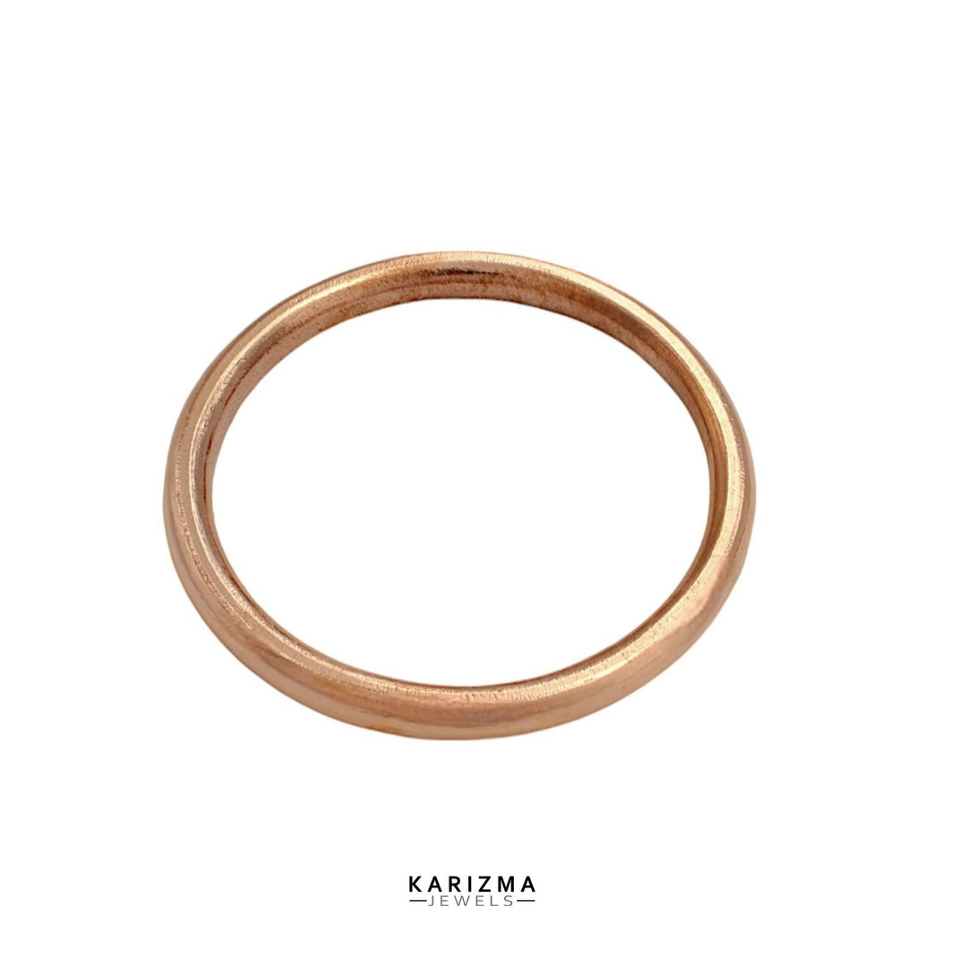 Jointless Heavy Copper Bangle kada for astrology