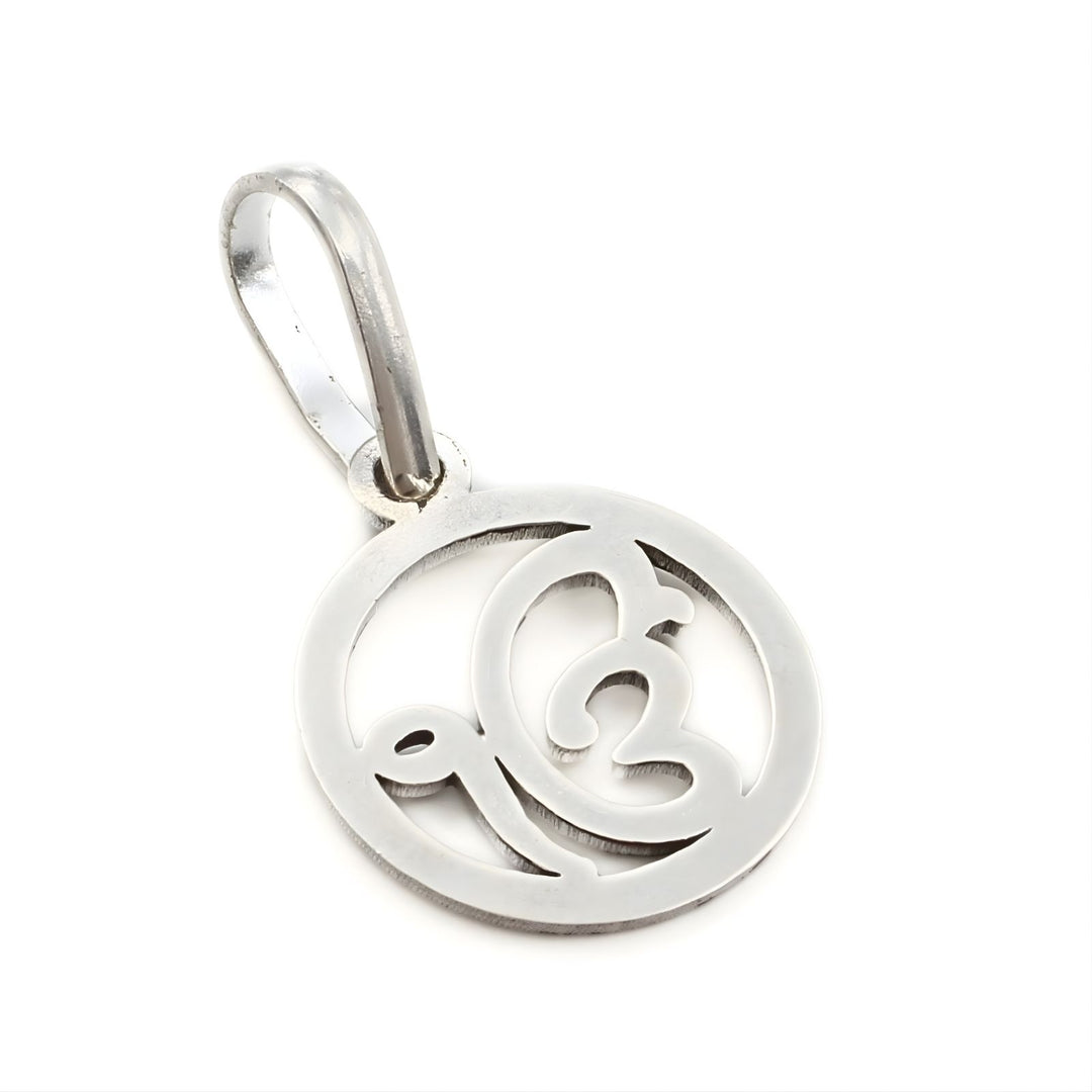 Real Sterling Silver Ek Onkar pendant
