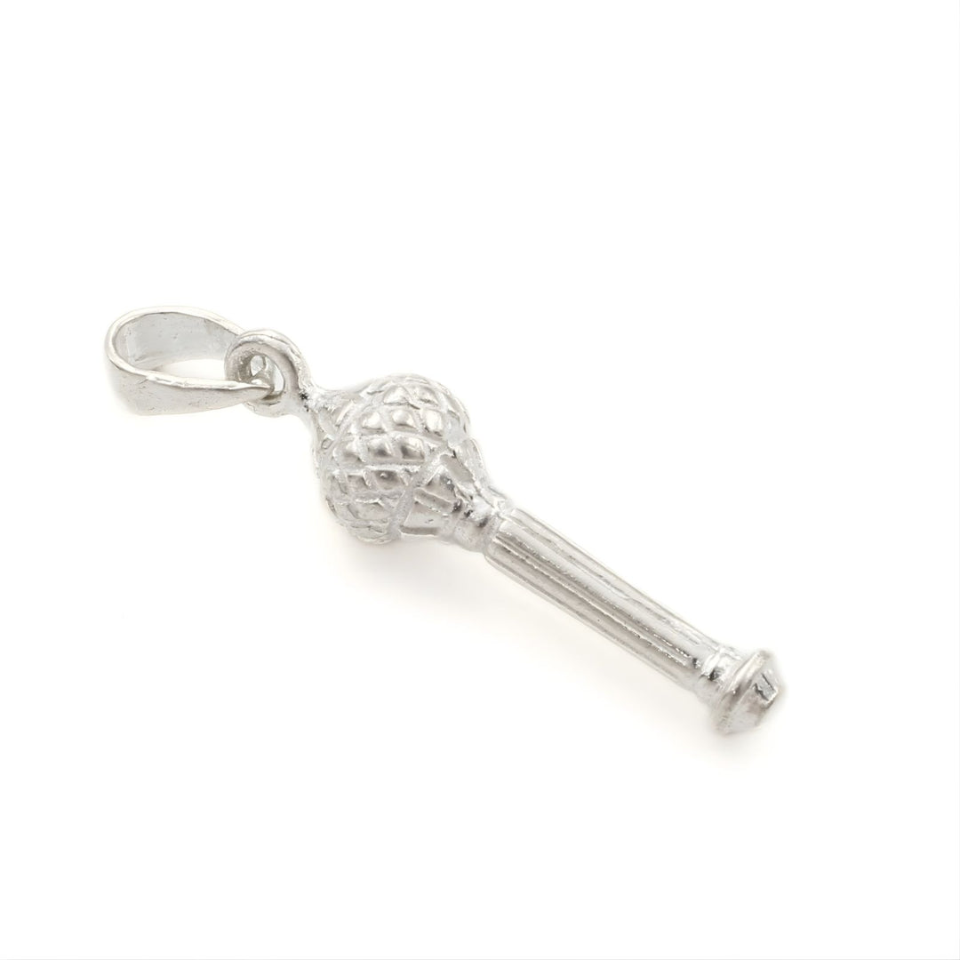 Real Sterling Silver Lord Hanuman Gada/Gadha pendant