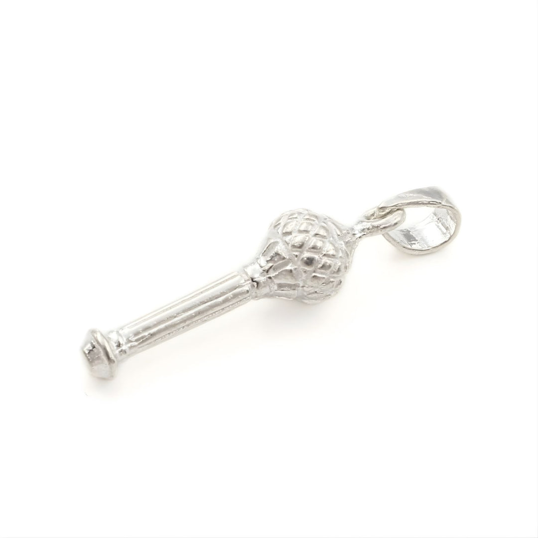 Real Sterling Silver Lord Hanuman Gada/Gadha pendant