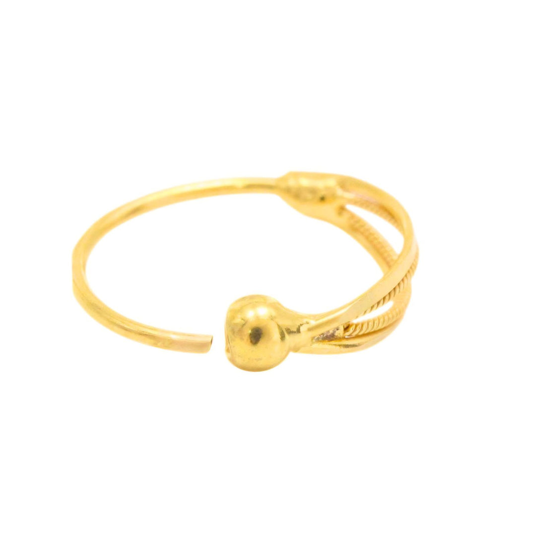 Elegant Petite Garland Gold Nose Ring – Dainty 18K Gold Nose Ring for Women