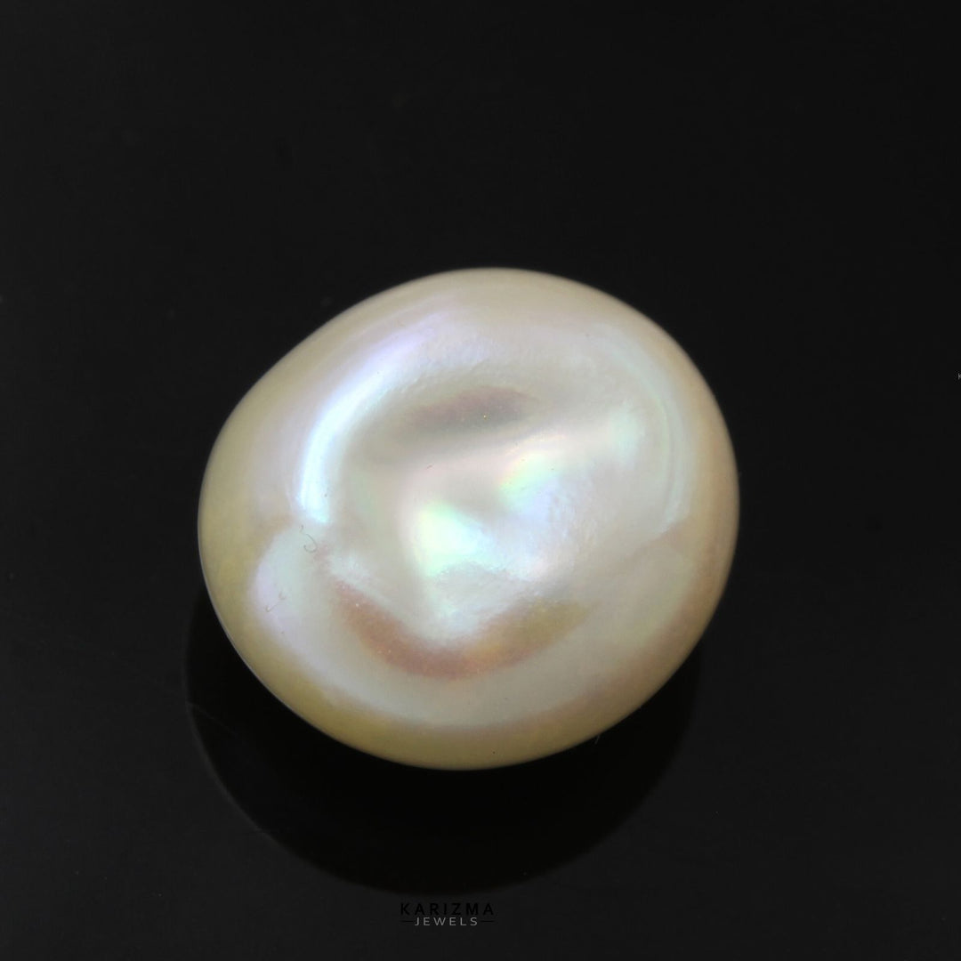 4.55Ct Natural Gemstone Real White Pearl for Moon