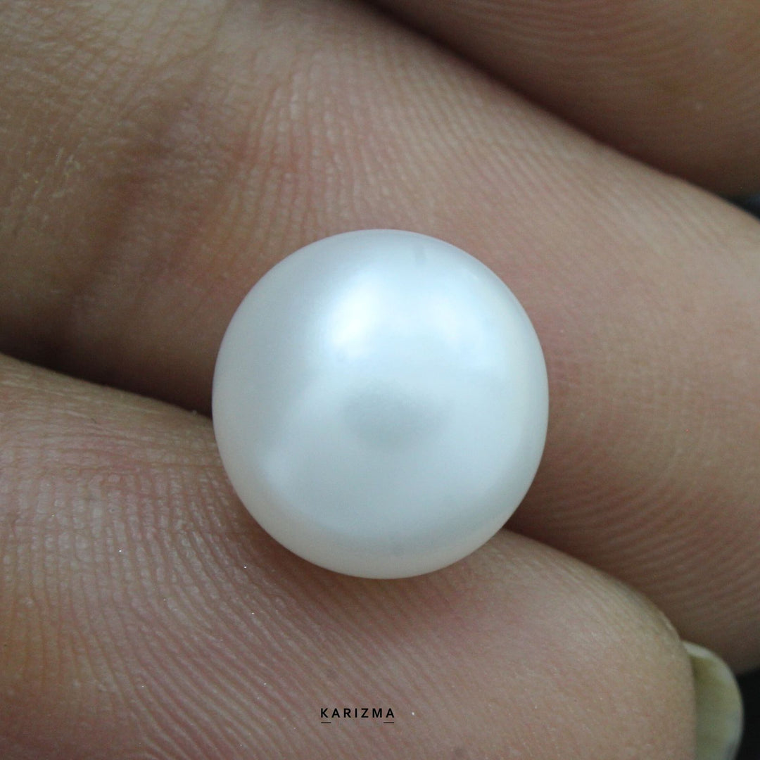 4.65Ct Natural Gemstone Real White Pearl for Moon