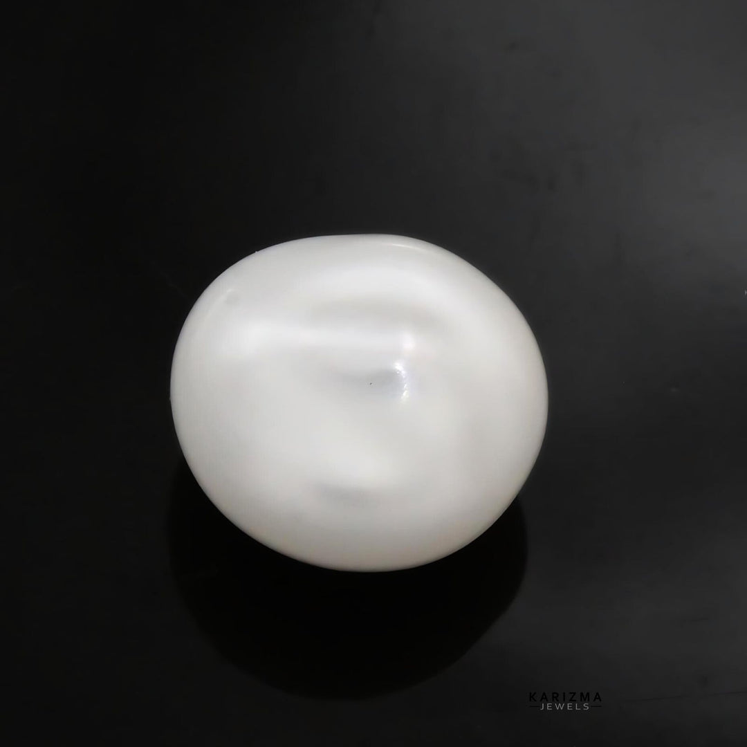 5.30Ct Natural Gemstone Real White Pearl for Moon