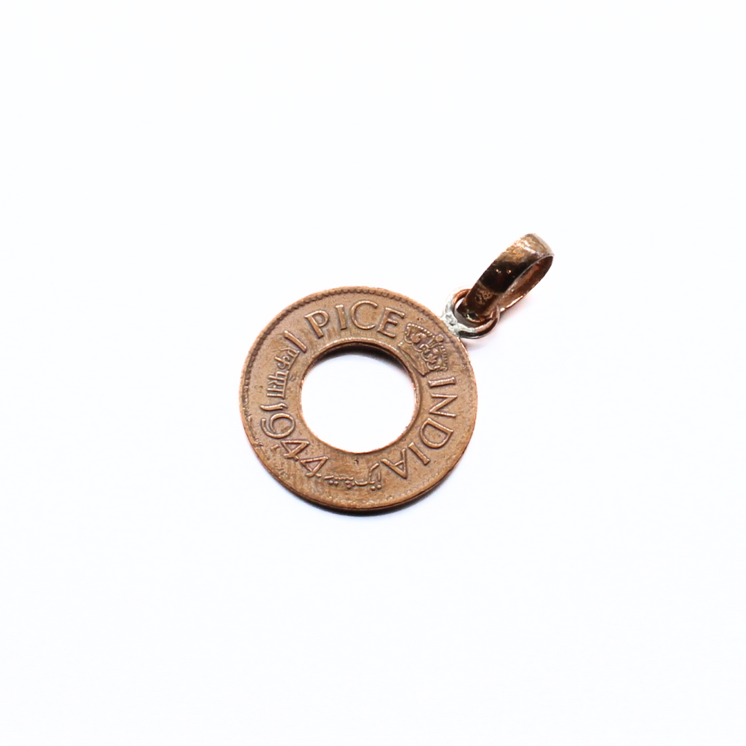 Real Copper Coin Pendant for Astrology