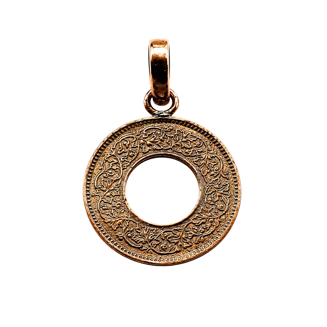 Real Copper Coin Pendant for Astrology
