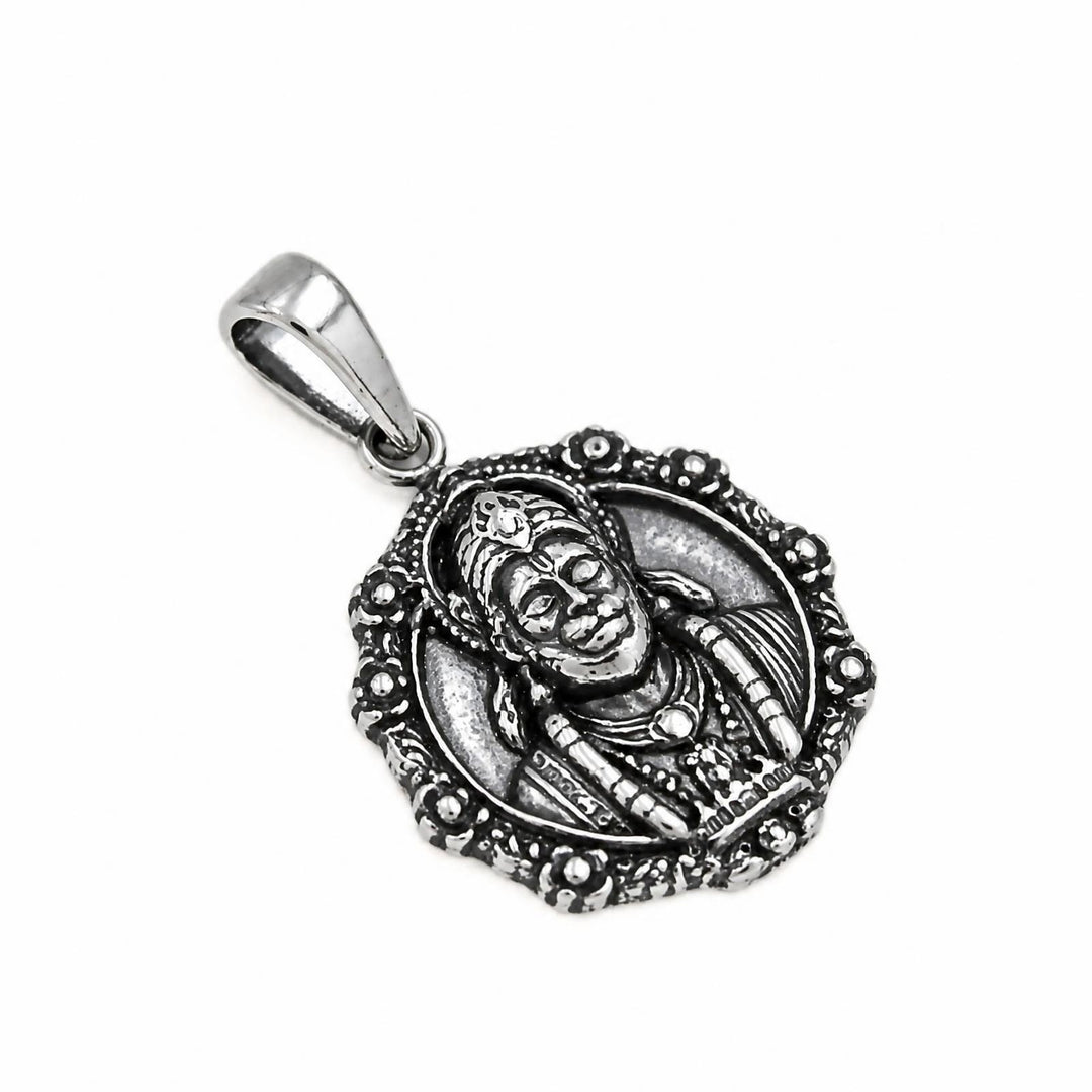 Classic Bajrangbali 925 Sterling Silver Antique Pendant