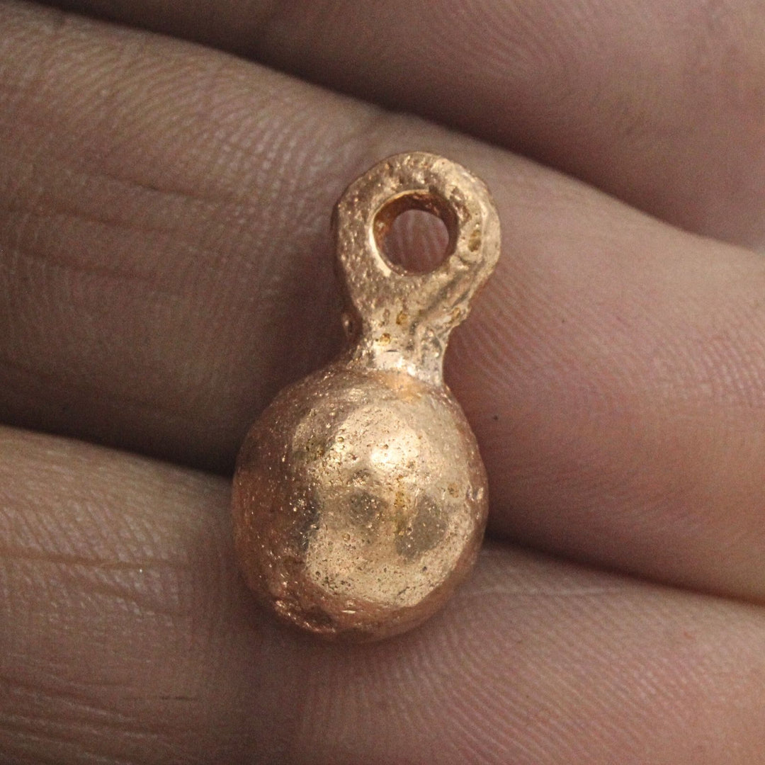 Copper goli Ball Pendant for Lal Kitab remedy