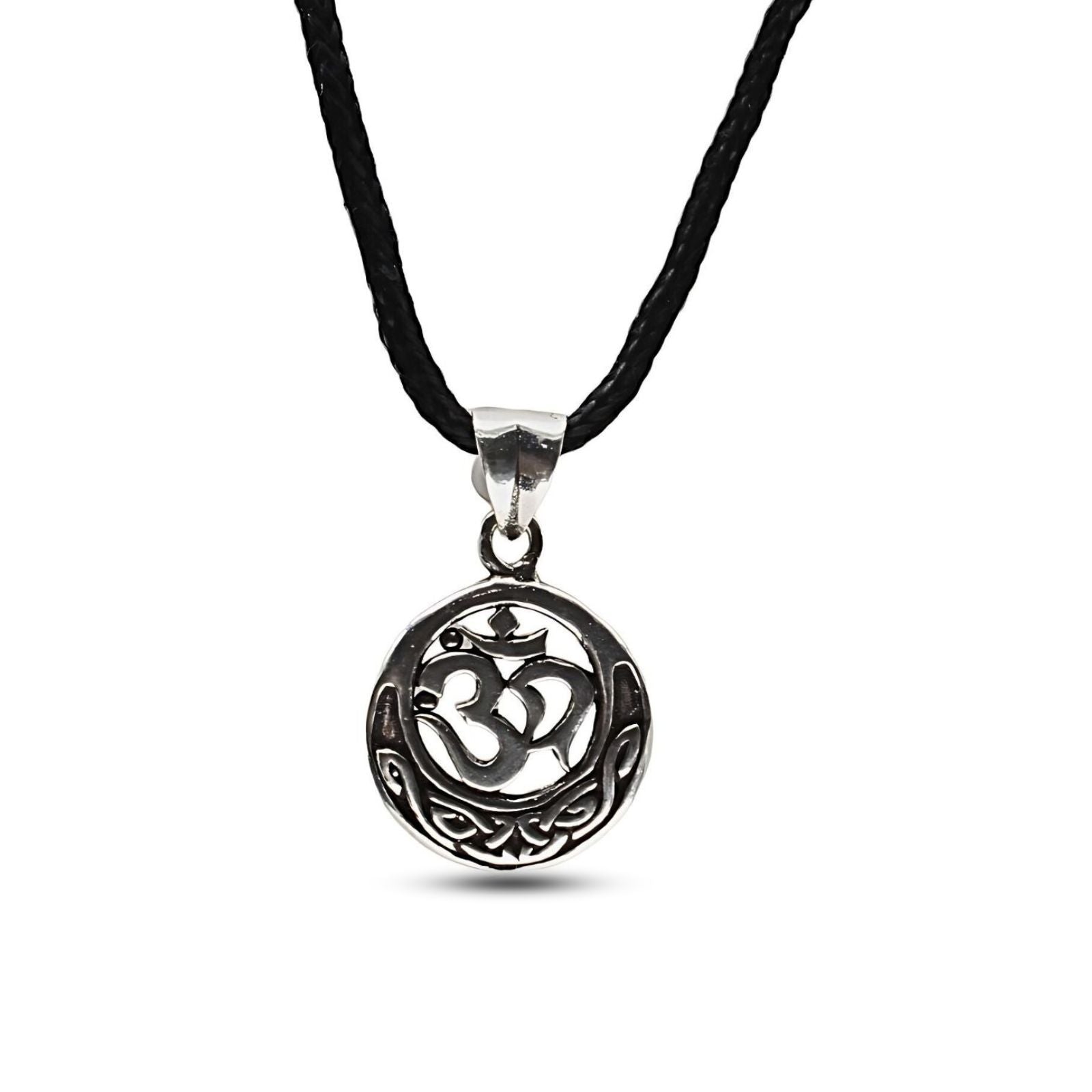 925 Real Silver Om Religious handmade unisex Pendant – Karizma Jewels