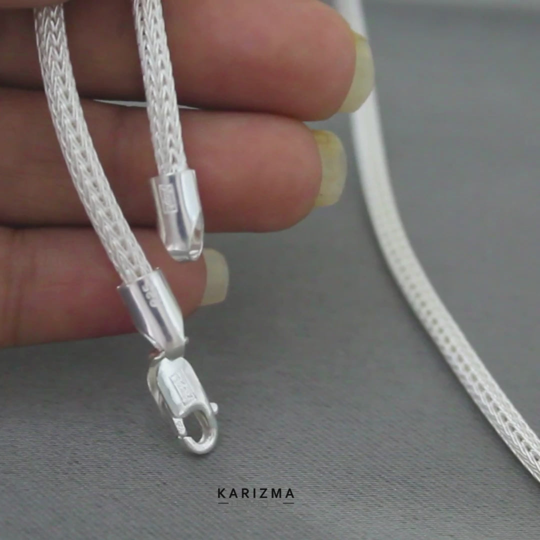 925 Real Sterling Silverc Neck Chain 20"