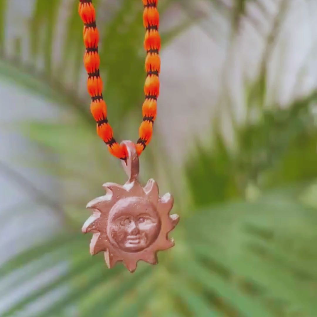 Pure Copper Surya (Sun) Pendant – Lal Kitab Astrology Remedy