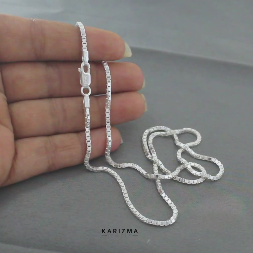 20" Real 925 Sterling Silver Unisex best gifting Neck Chain