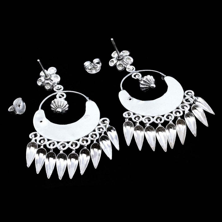 long India design 925 silver Boho Dangle earrings