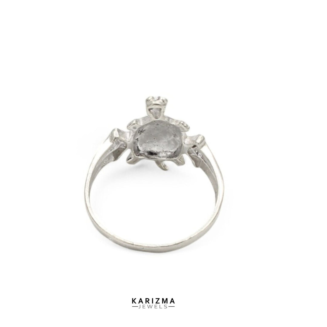 Turtle Style Indian Real 925 Solid Silver Unisex Ring