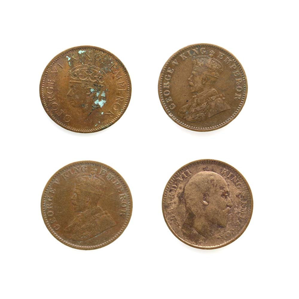 Copper Old Coins for lal kitab remedy and astrology