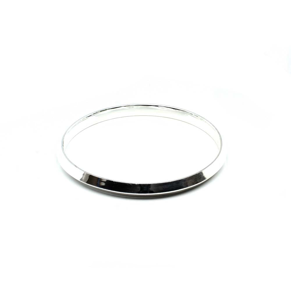 Fine Silver Men's solid Kada Bangle