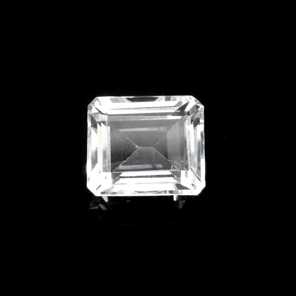 39.8Ct Natural Clear Crystal Quartz Rectangle Fine Gemstone