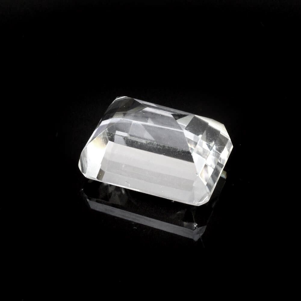 46.4Ct Natural Clear Crystal Quartz Rectangle Fine Gemstone