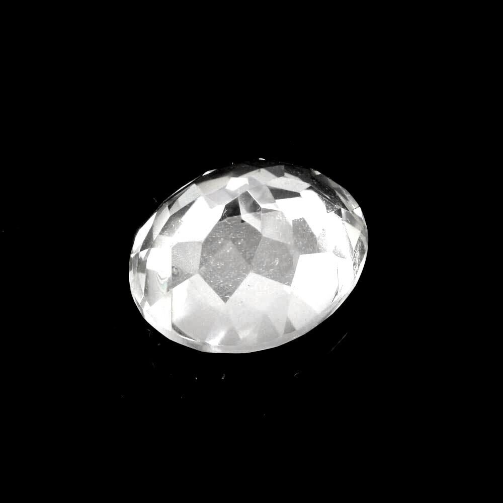 46.9Ct Natural Clear Crystal Quartz Oval Fine Gemstone
