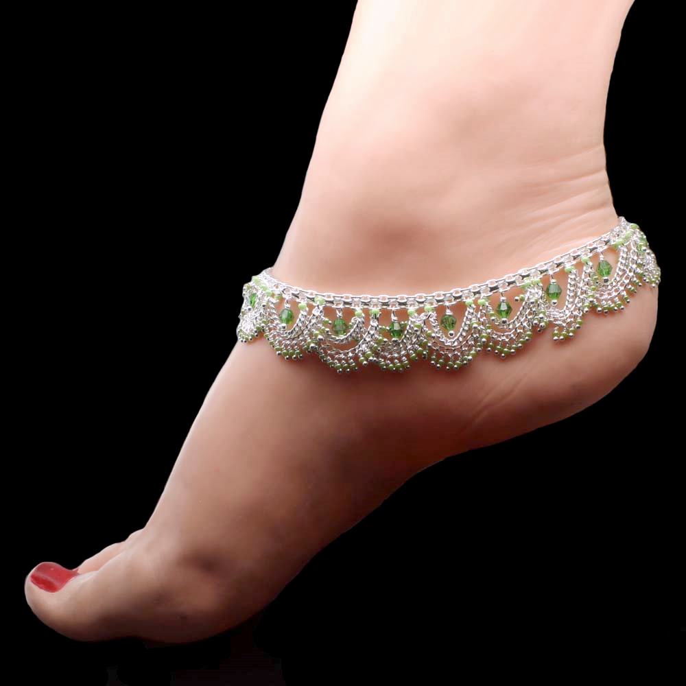 Real silver deals anklets online