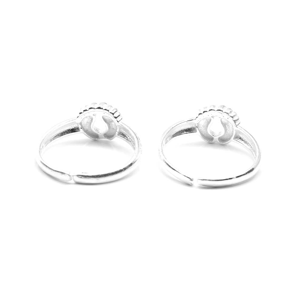 Unique Indian Handmade Toe Ring Pair Real 925 Silver bichhiya for women
