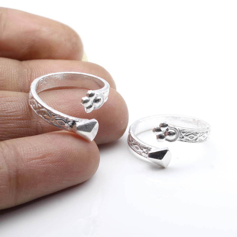Silver Plated toe rings combo pack under 150 Rs below 149 Rs