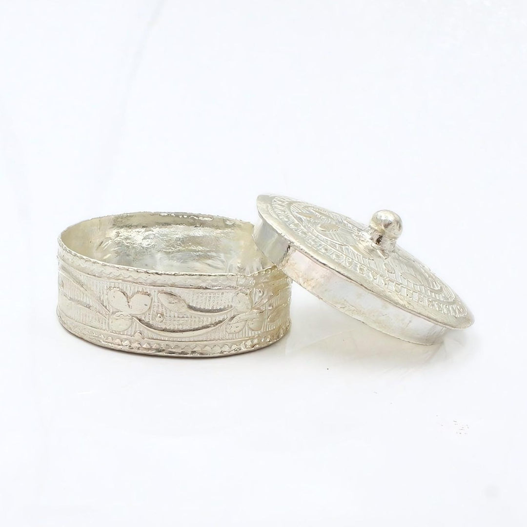 Real Silver Honey Container Dibbi for Red Book Remedy