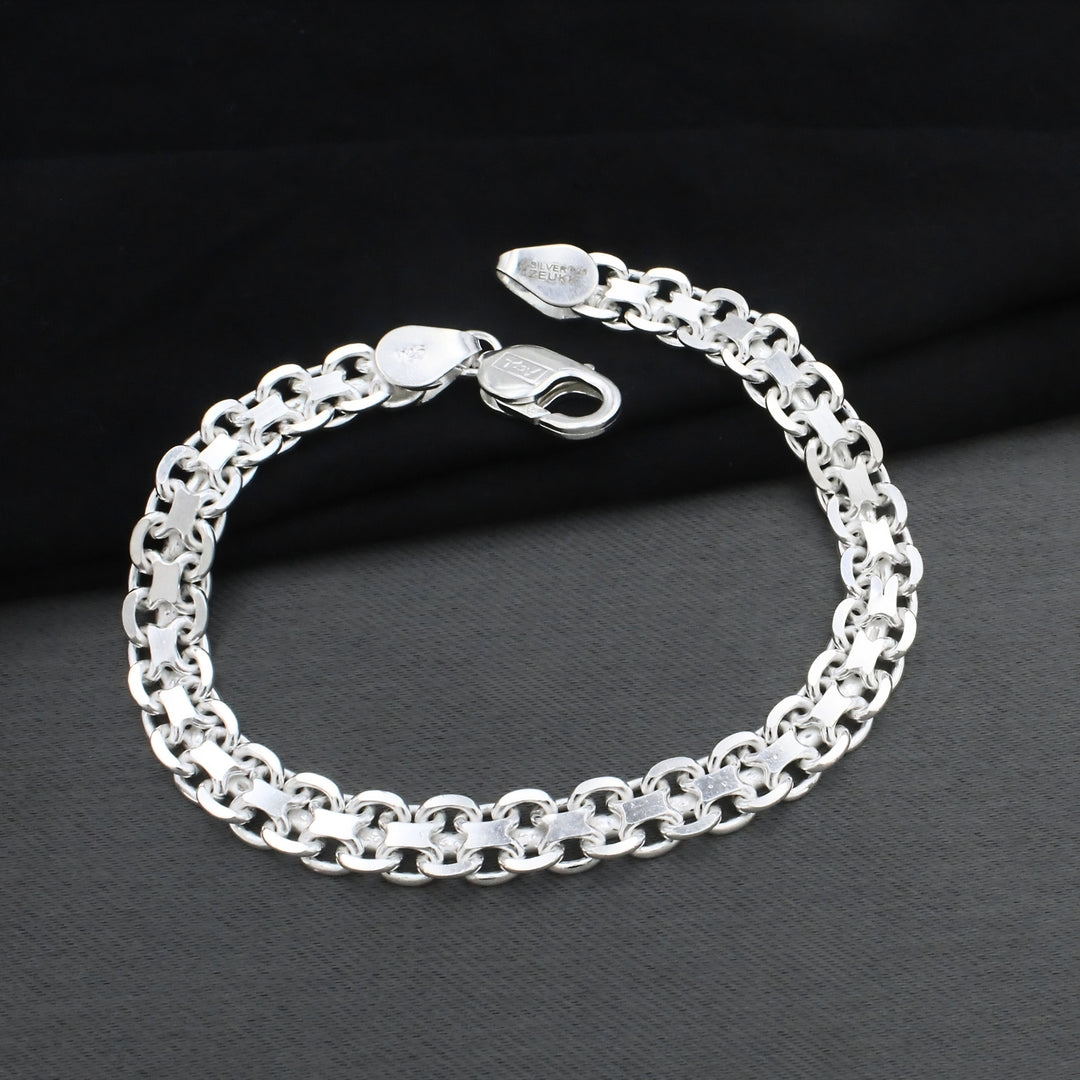 Men's Trending Bismarck Chain Bracelet - 925 Sterling Silver