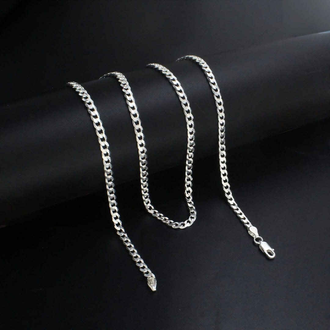 Bold & Elegant 925 Sterling Cuban Link Chain - 24 inch